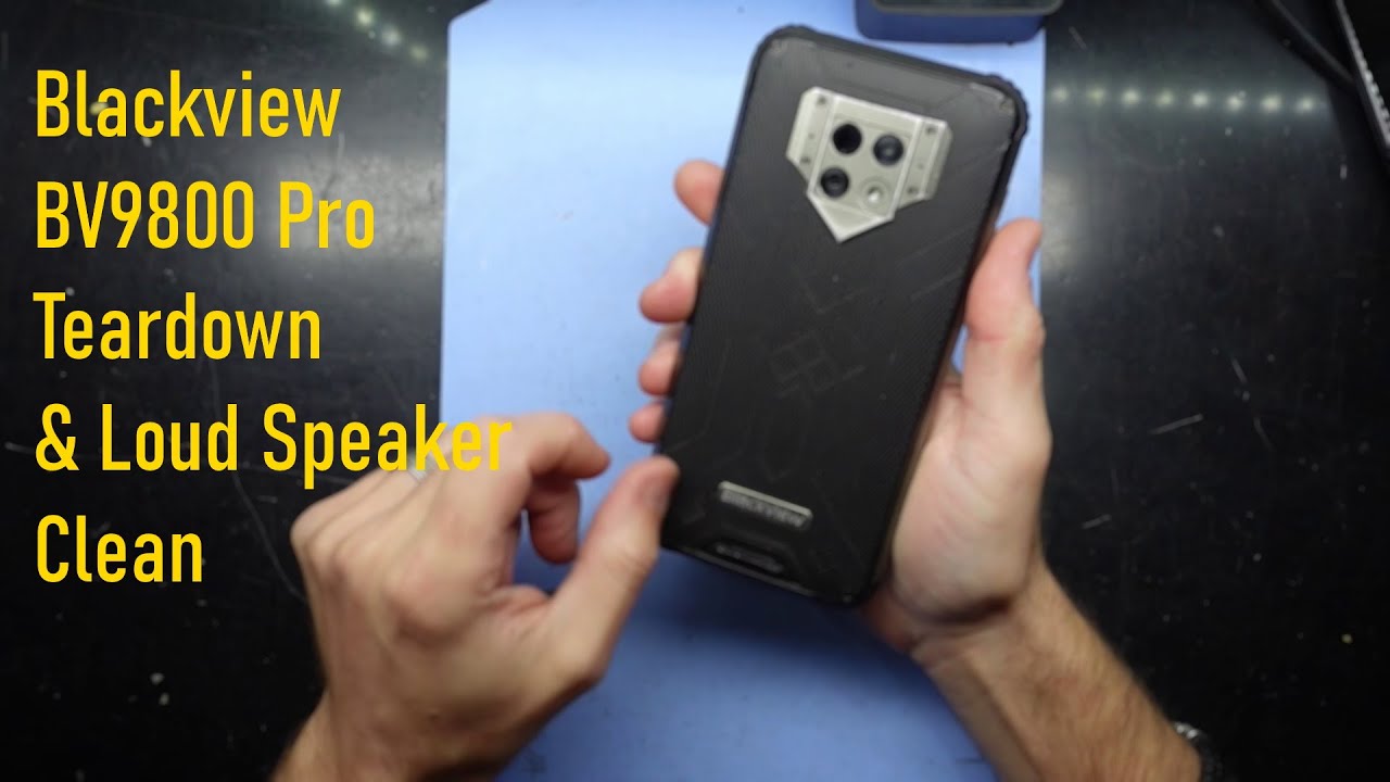 Blackview BV9800 Pro Teardown and Loud speaker replacement