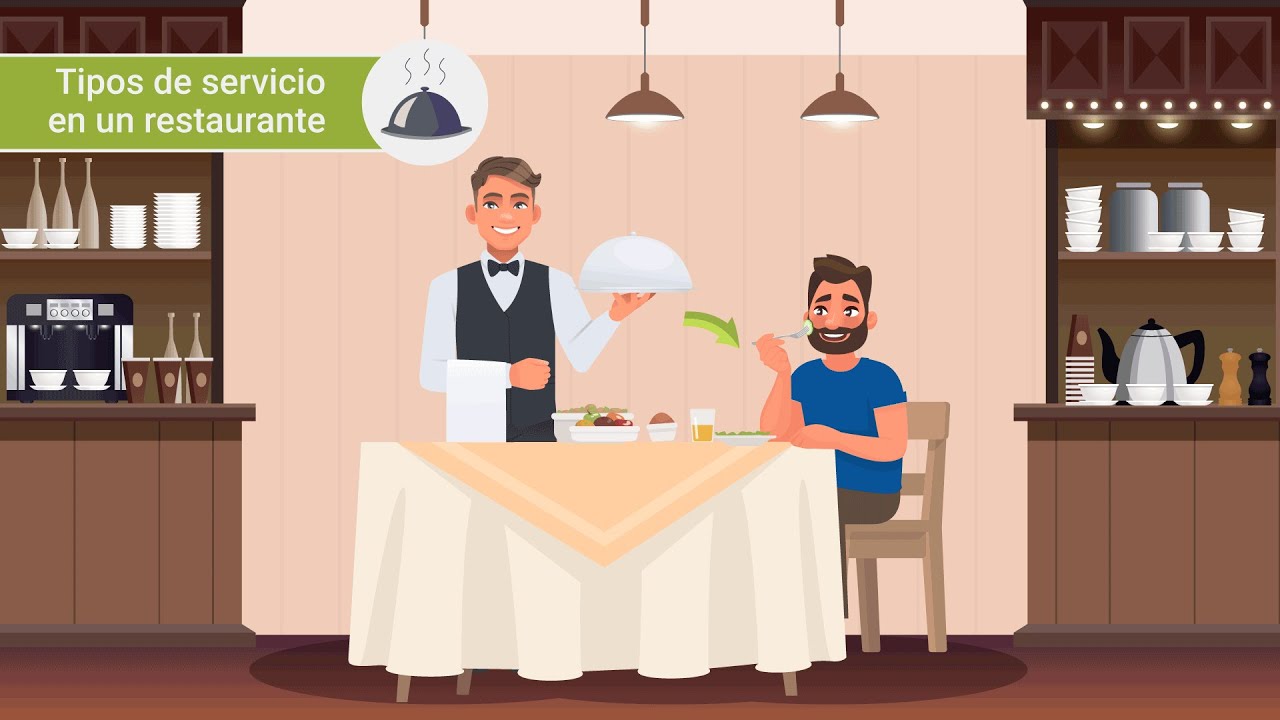 Tipos de servicio en un restaurante