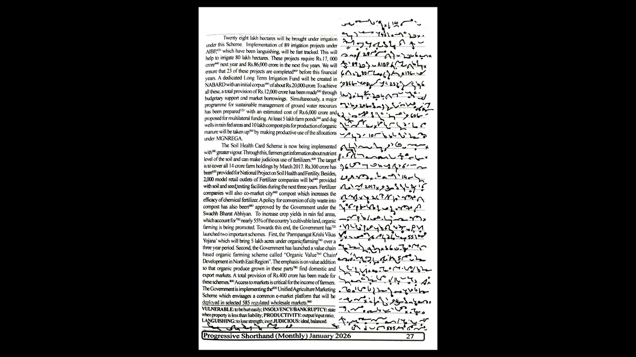 Progressive Dictation January month 2026 transcription no. 17 ###90wpm 