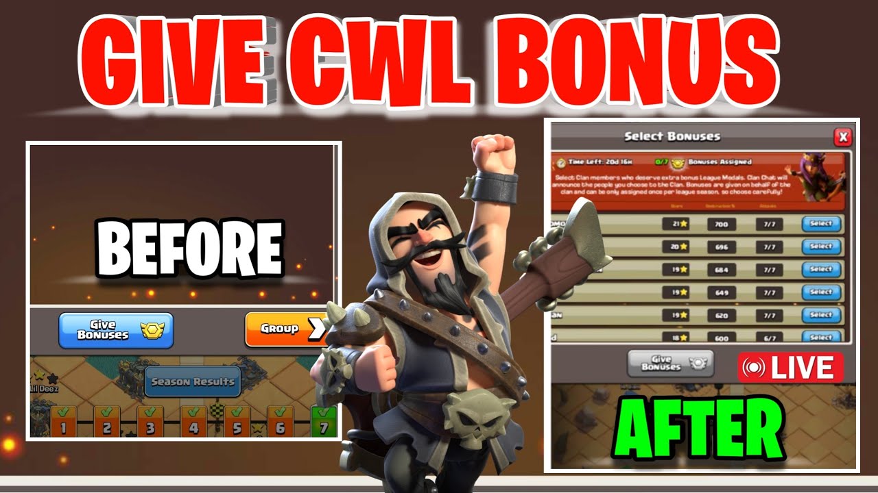 WORKING METHOD FOR CWL BUG | HOW TO FIX UNABLE TO GIVE BONUS IN CWL! 