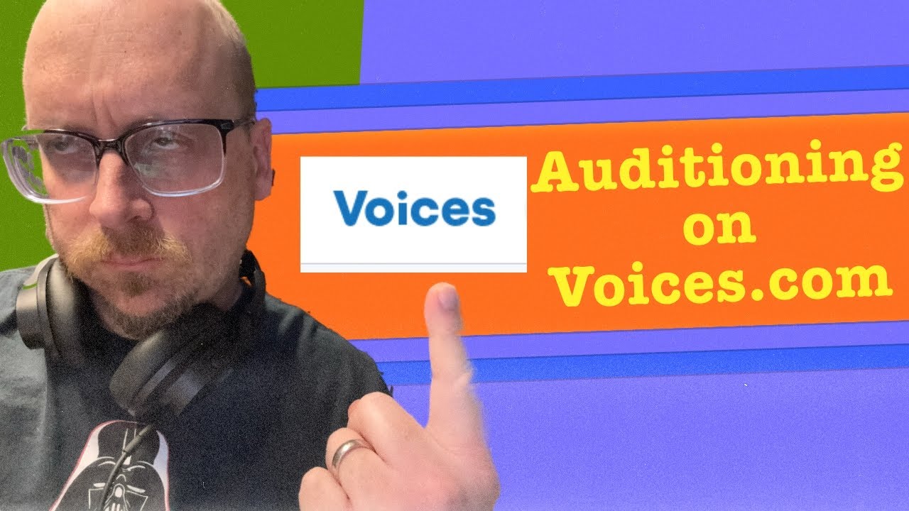 Auditioning process on voices.com
