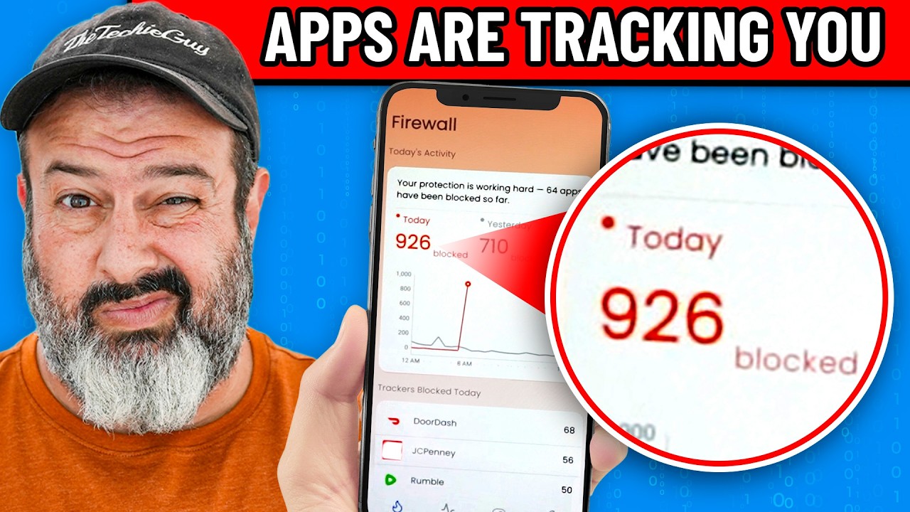 These apps track you 926 times in less than an hour!