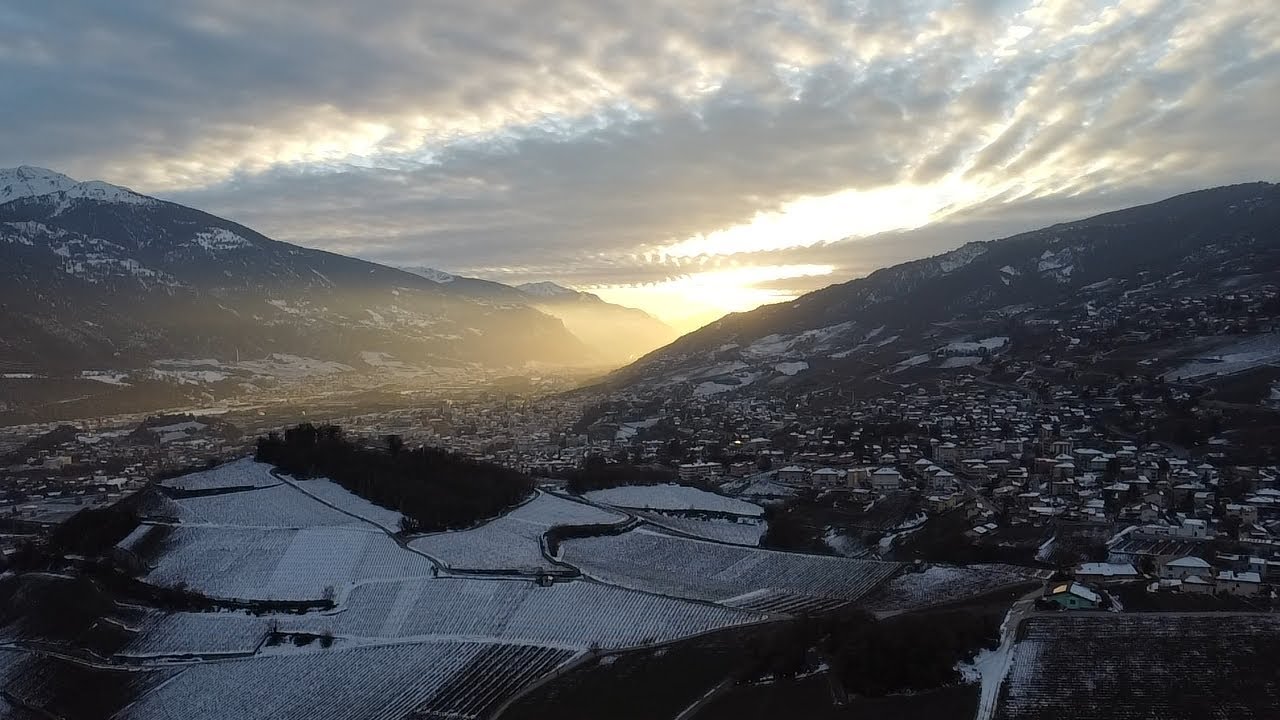 Valais-Vaud by drone