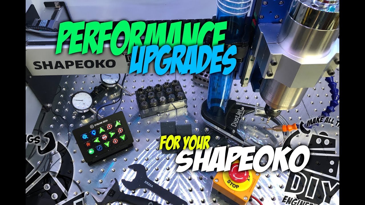 Эпизод 037: Десять улучшений производительности Shapeoko!