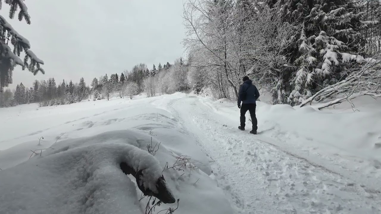 Zimowe wejście na Maciejową