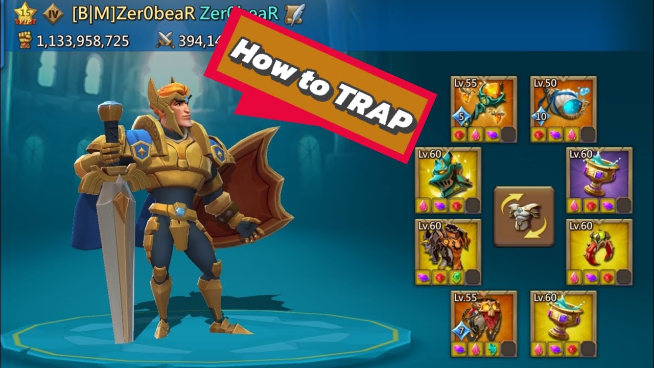 Mastering TRAPS : Top Tips for defending Rallies in #lordsmobile