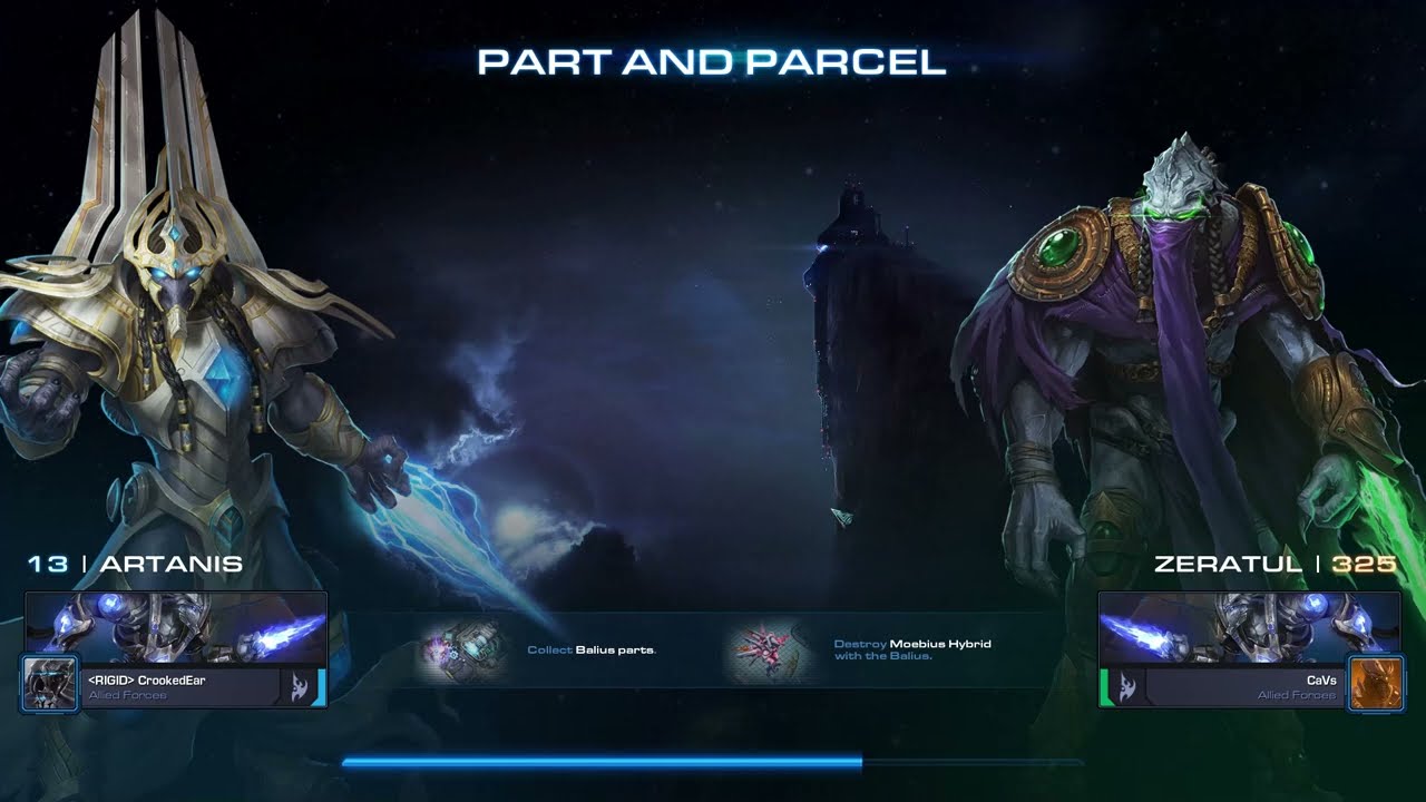 Artanis/Zeratul - Part and Parcel *HARD*