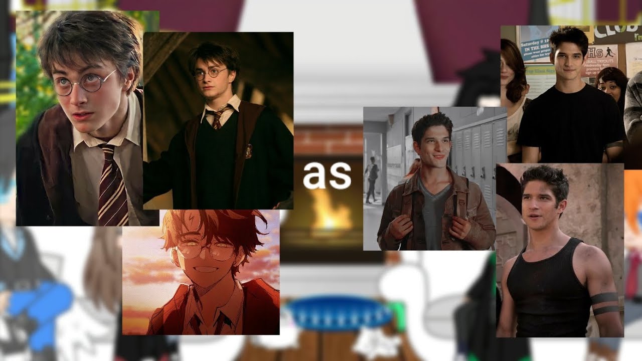 || Harry Potter canon reacts/reacciona to Harry as || Harry Potter || gacha nox ||