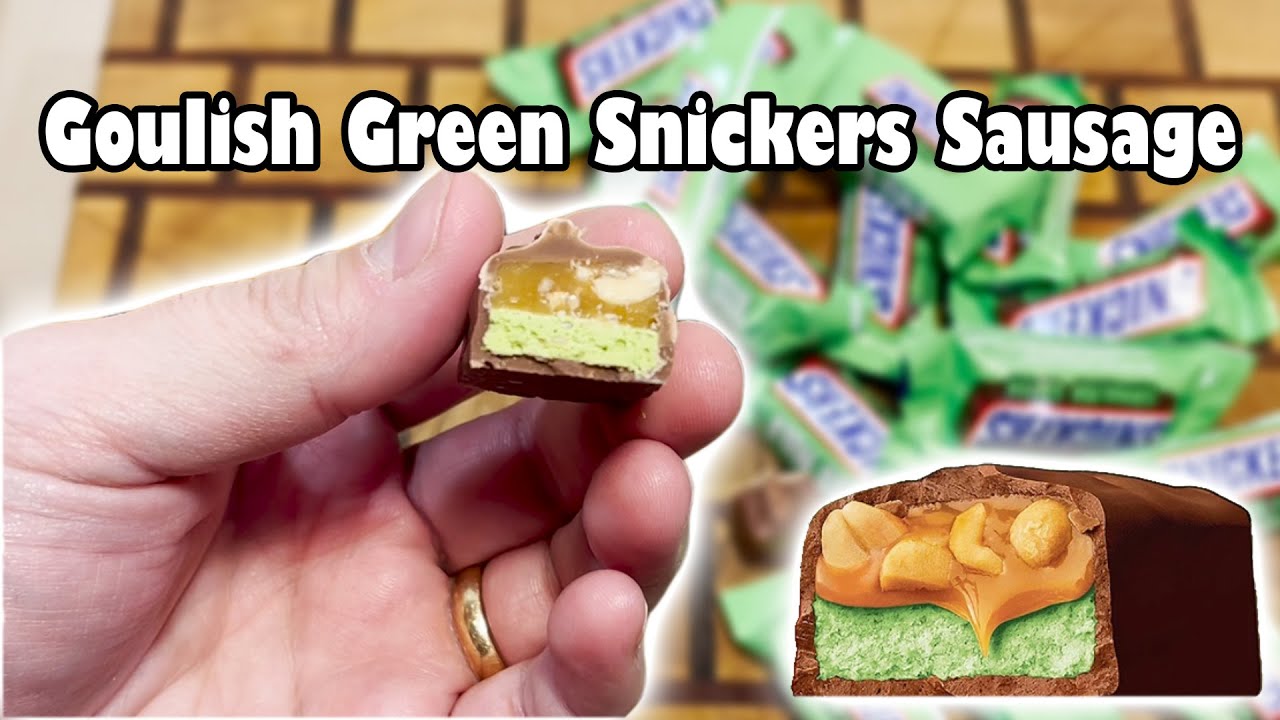 Goulish Green Snickers Sausage