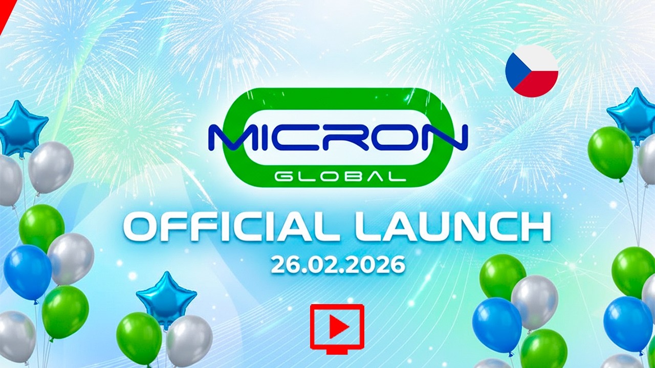 Z&Aacute;ZNAM SLAVNOSTN&Iacute;HO SPU&Scaron;TĚN&Iacute; PLATFORMY MICRON GLOBAL S MAKSYMEM ISYPEM ZE DNE 26.02.2026