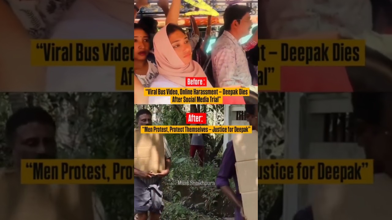 Online Harassment Deepak Dies After Social Media Trial After Men Protest Protect 