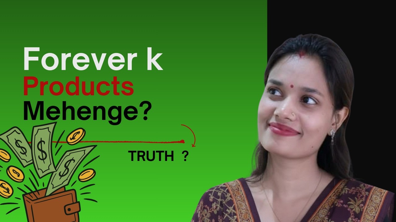 Forever Products Mehange Hain Ya Best Quality? | Truth | @Bandana24oct | Kolkata #viral