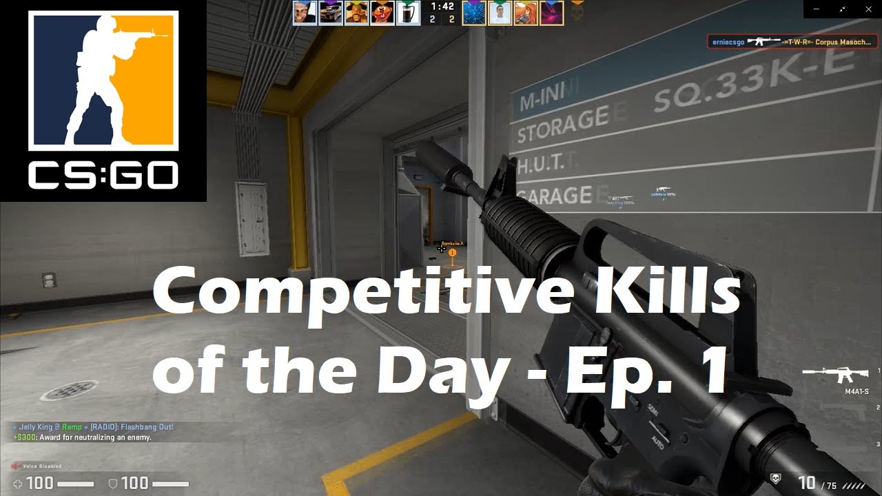 CSGO Highlights: Competitive Kills of the Day 2022 - Ep. 1