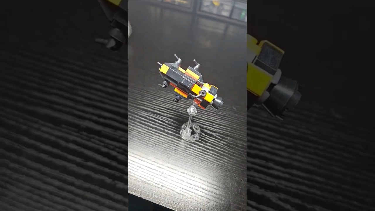 Lego Microscale Tachi MOC Instructions.  #TheExpanse #Lego #MOC