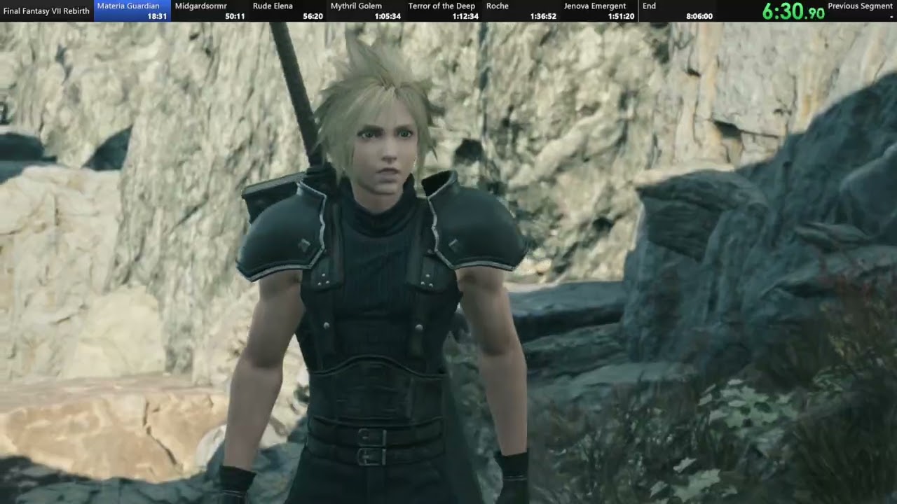FF7 Rebirth Easy Speedrun 7:54:20