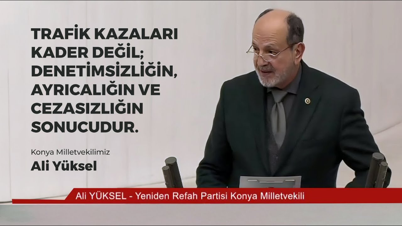Trafik kazaları kader değil; denetimsizliğin, ayrıcalığın ve cezasızlığın sonucudur.
