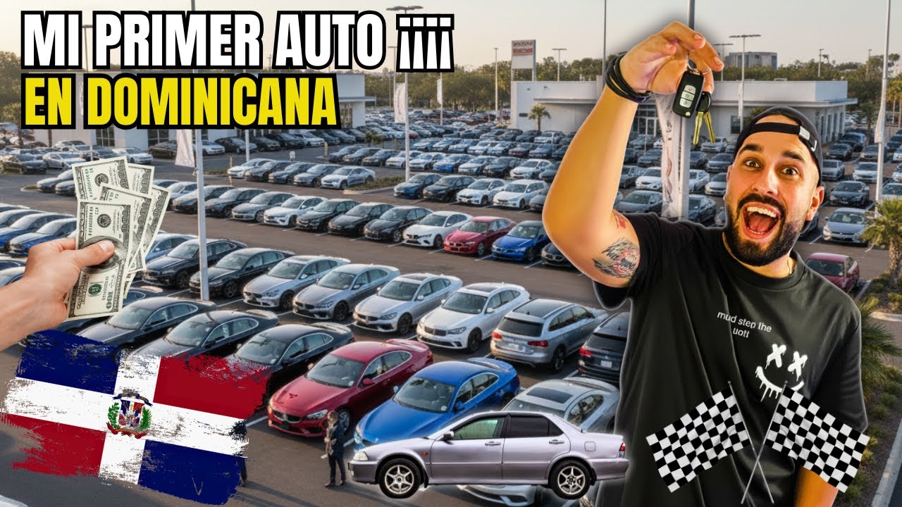 CUBANO🇨🇺 LOGRA SU PRIMER AUTO EN REPUBLICA DOMINICANA🇩🇴. UN SUEÑO HECHO REALIDAD 