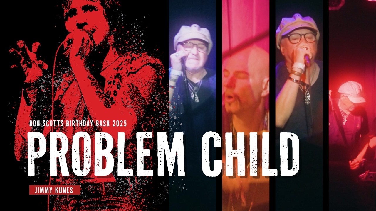 Bon Scott Birthday Bash 2025 - Jimmy Kunes - Problem Child