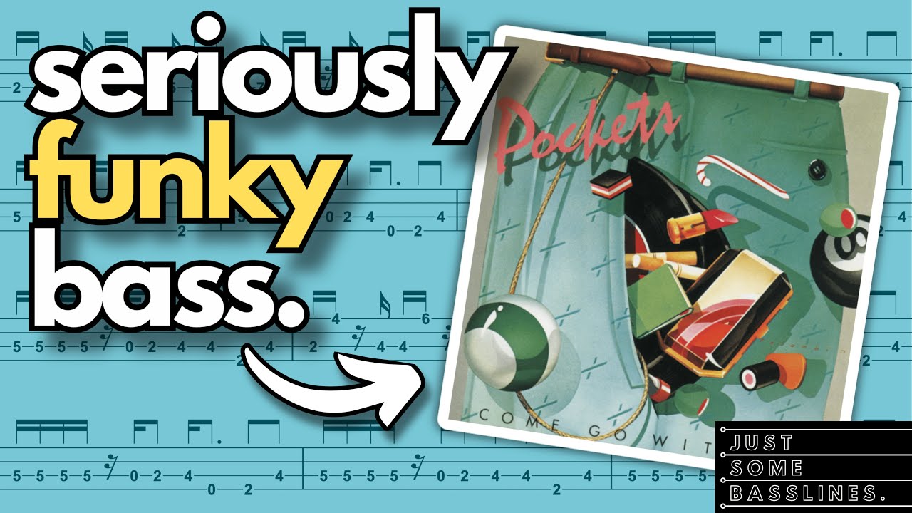 This 70s Funk Band's Bass Grooves Are SO Addictive (Pockets - Come Go With Me COVER + TABS)