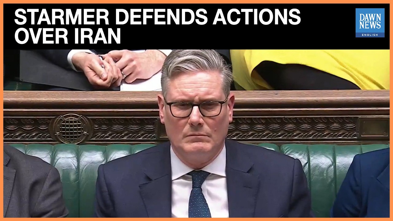 Brushing Off Trump Criticism, UK PM Starmer Defends His Decision on Iran | Dawn News English