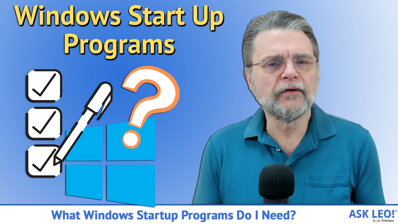 Какие программы автозагрузки Windows мне нужны?