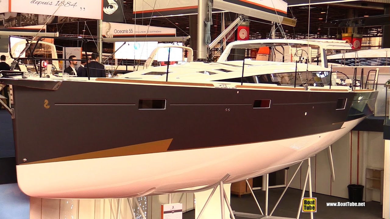 2017 Beneteau Sense 51 Yacht - Hull, Deck and Interior Walkaround - Debut at 2016 Salon Nautiq