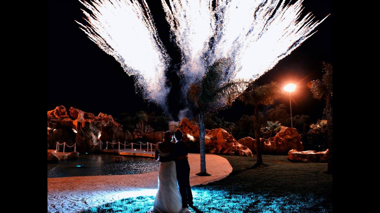 Italian Wedding Fireworks Pyromusical Show to Parco dei Pini (BR)