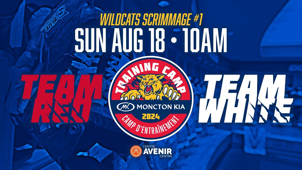 Moncton Wildcats Training Camp 2024 - Red vs. White Intersquad Game #1