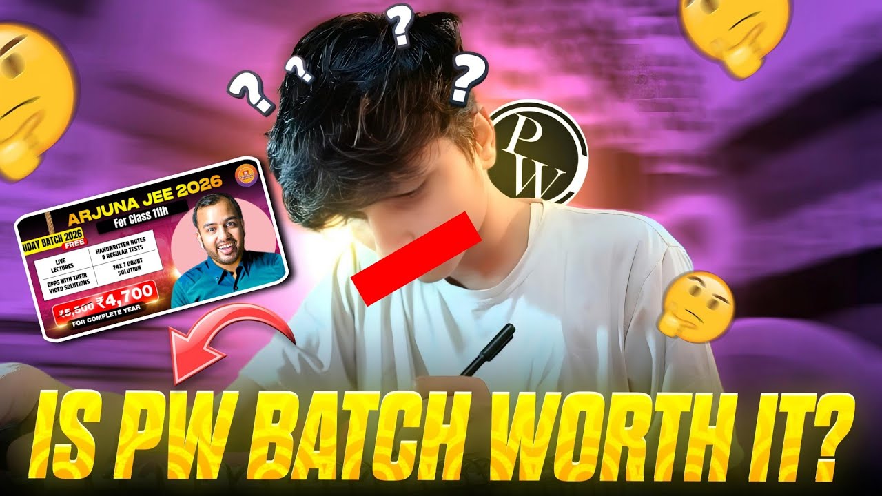 Arjuna jee batch class 11 Review | Arjuna batch Physics wallah | My Experience (Don't miss) 🤔