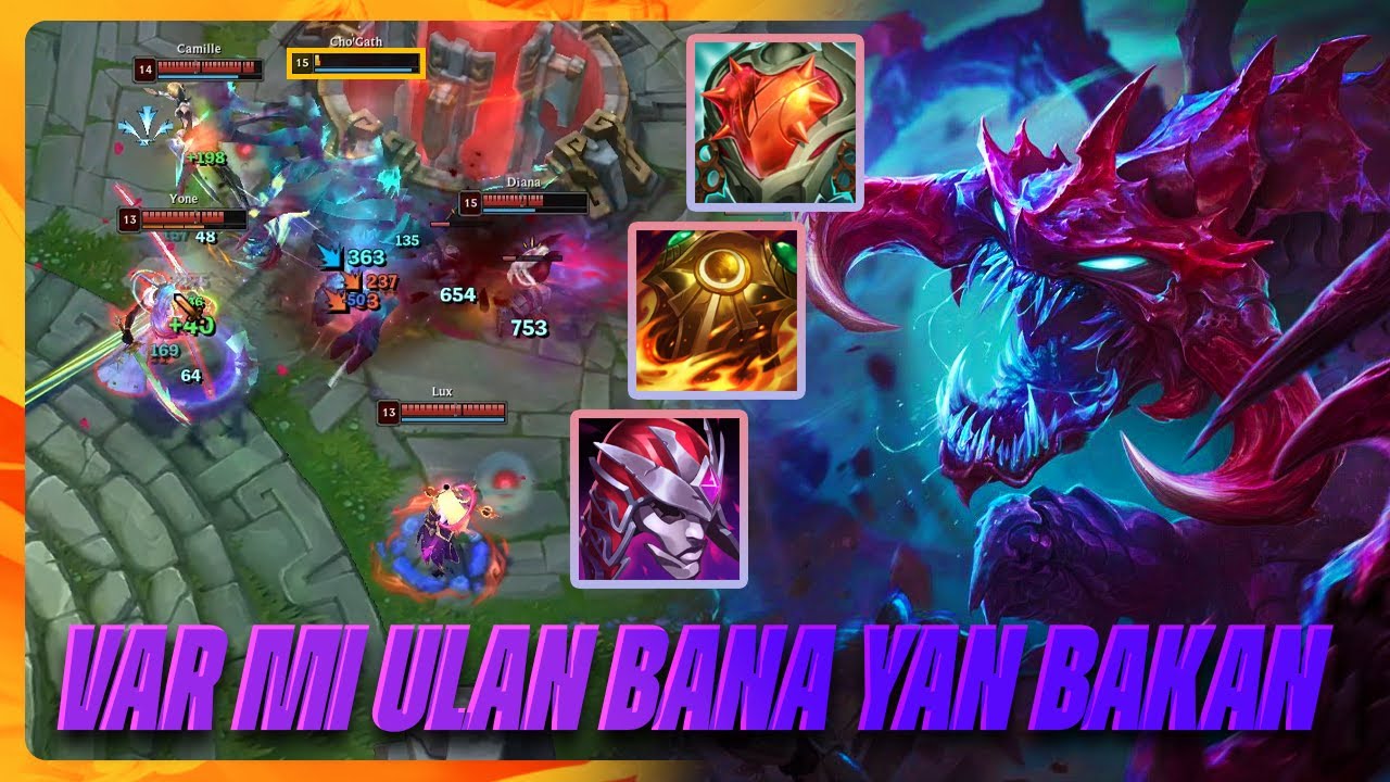 RAKİP BASE SIĞMAYAN CHO'GATH!