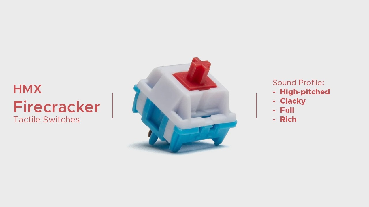 HMX Firecracker Tactile Switch