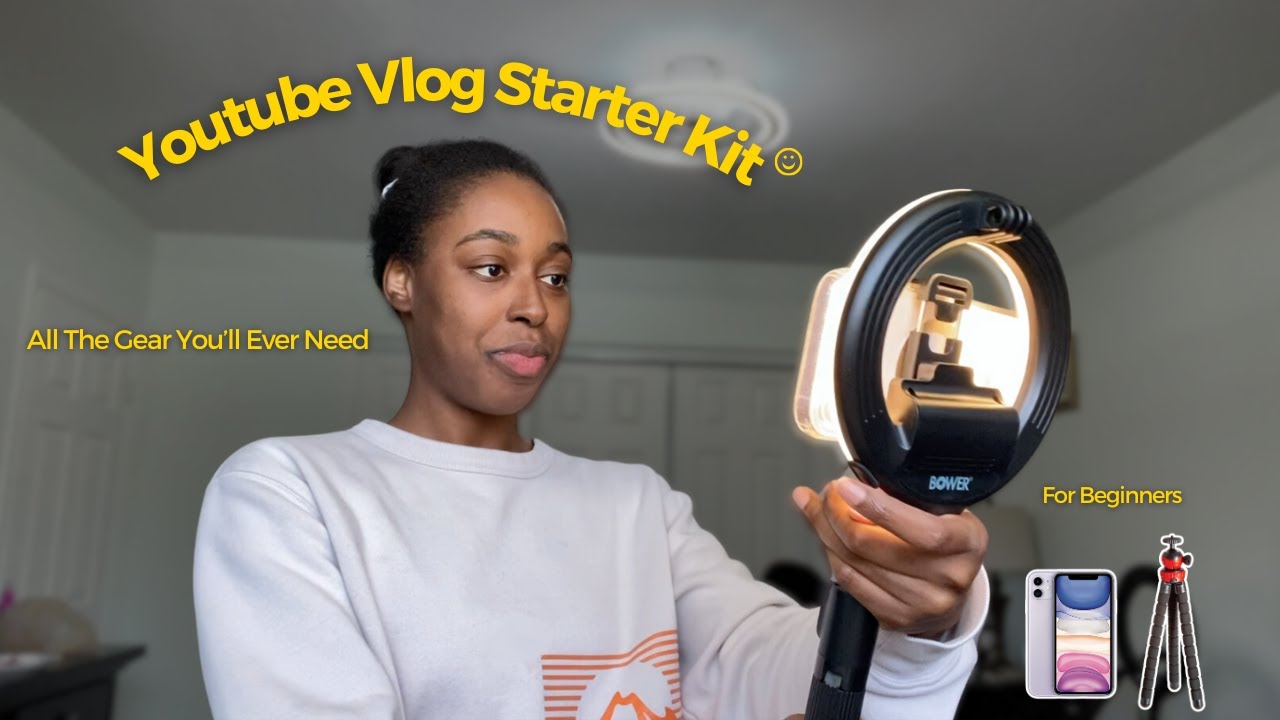 YOUTUBE STARTER KIT: VLOG GEAR ♡ BEGINNER TIPS ♡ UNBOXING