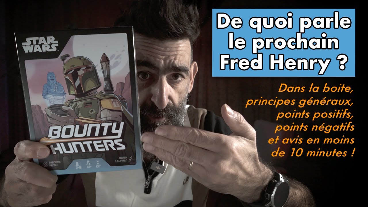 Bounty Hunters (Star Wars) : de quoi parle le prochain Fred Henry ?