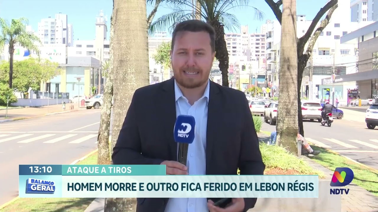 Meio-Oeste: tiroteio em Lebon R&eacute;gis termina com uma morte no hospital
