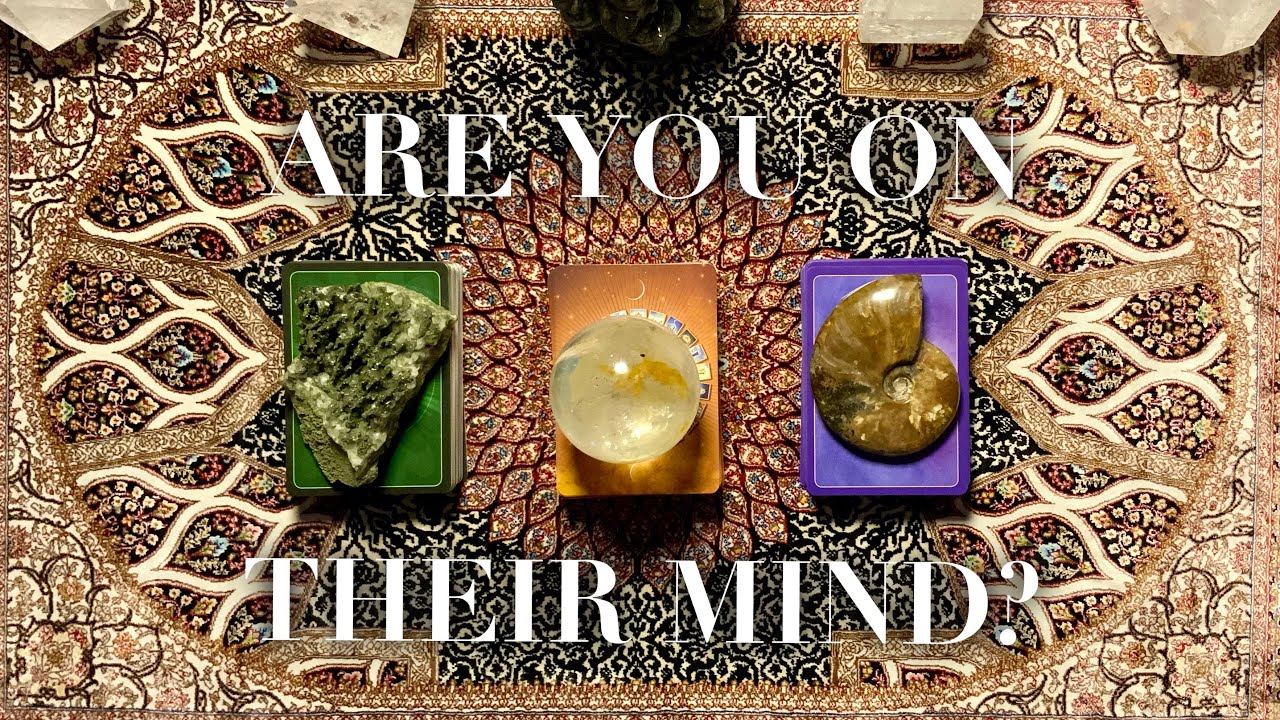 🌝💭✨Are YOU on THEIR MIND? Their THOUGHTS of YOU! 🌌 Pick a Card Tarot Oracle Love Reading✨🌝💭