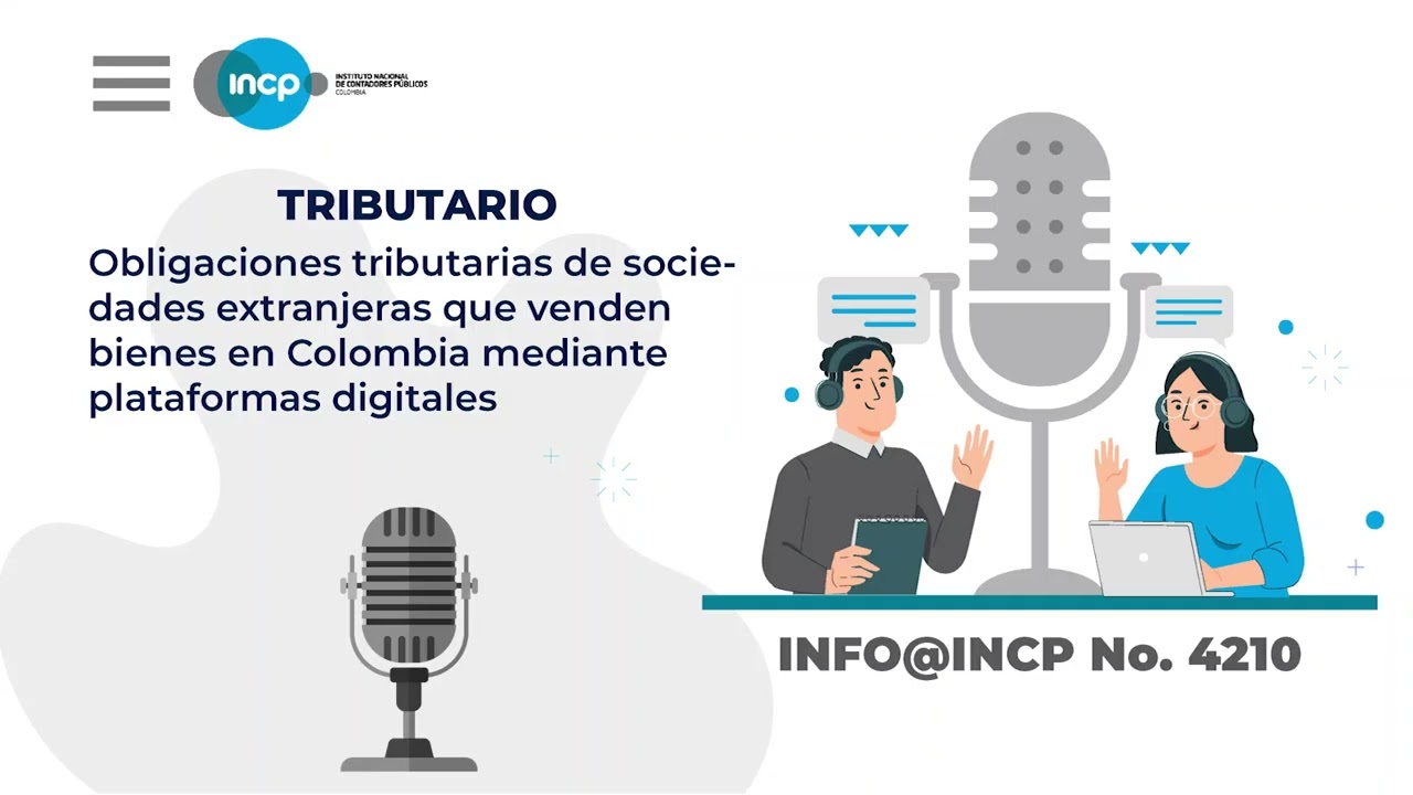 Obligaciones tributarias de sociedades extranjeras que venden bienes en Colombia mediante plataforma