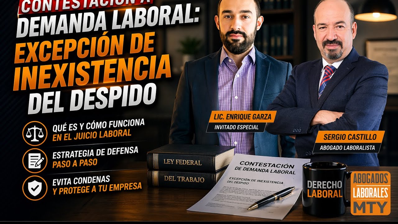 CONTESTACIÓN DEMANDA LABORAL, INEXISTENCIA DEL DESPIDO