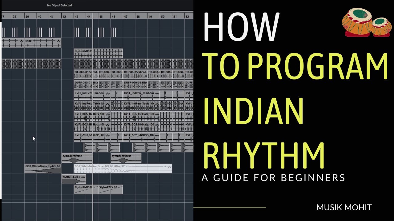 How to Produce Indian Rhythm Pattern | Bollywood Rhythm Production Tutorial | Hindi