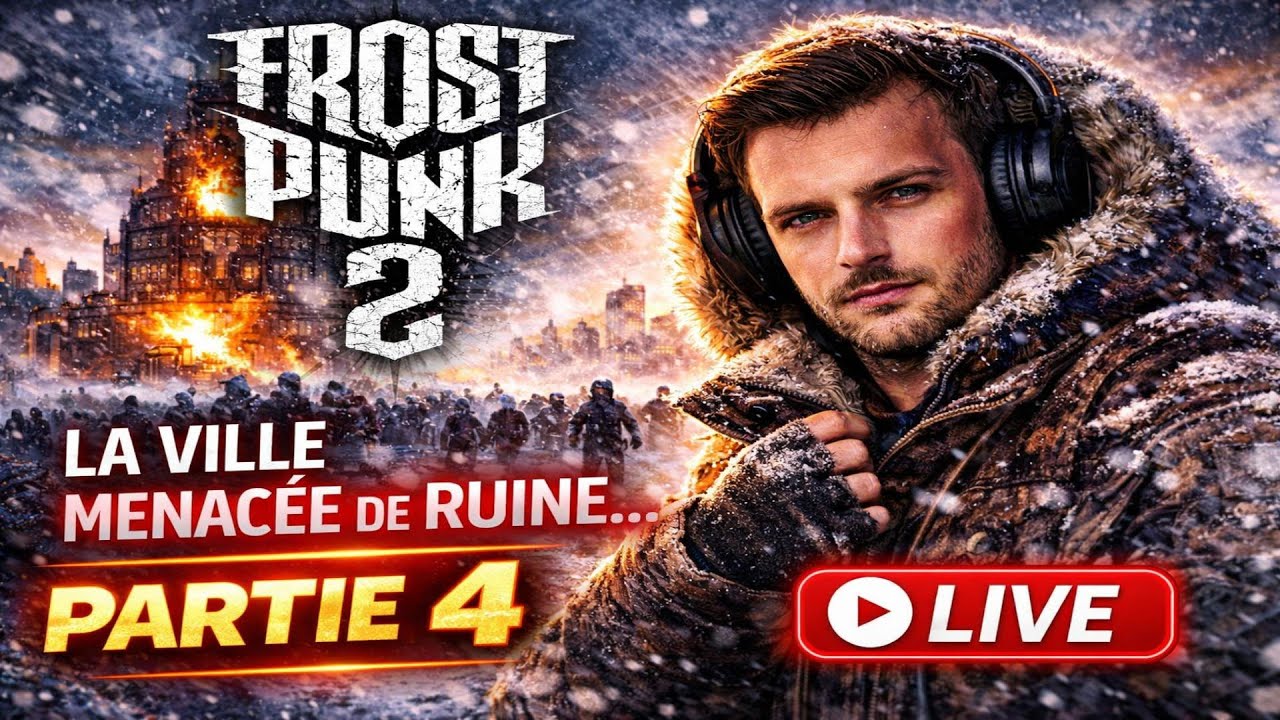 ⚠️ FROSTPUNK 2 LIVE #4 – Le point de rupture approche