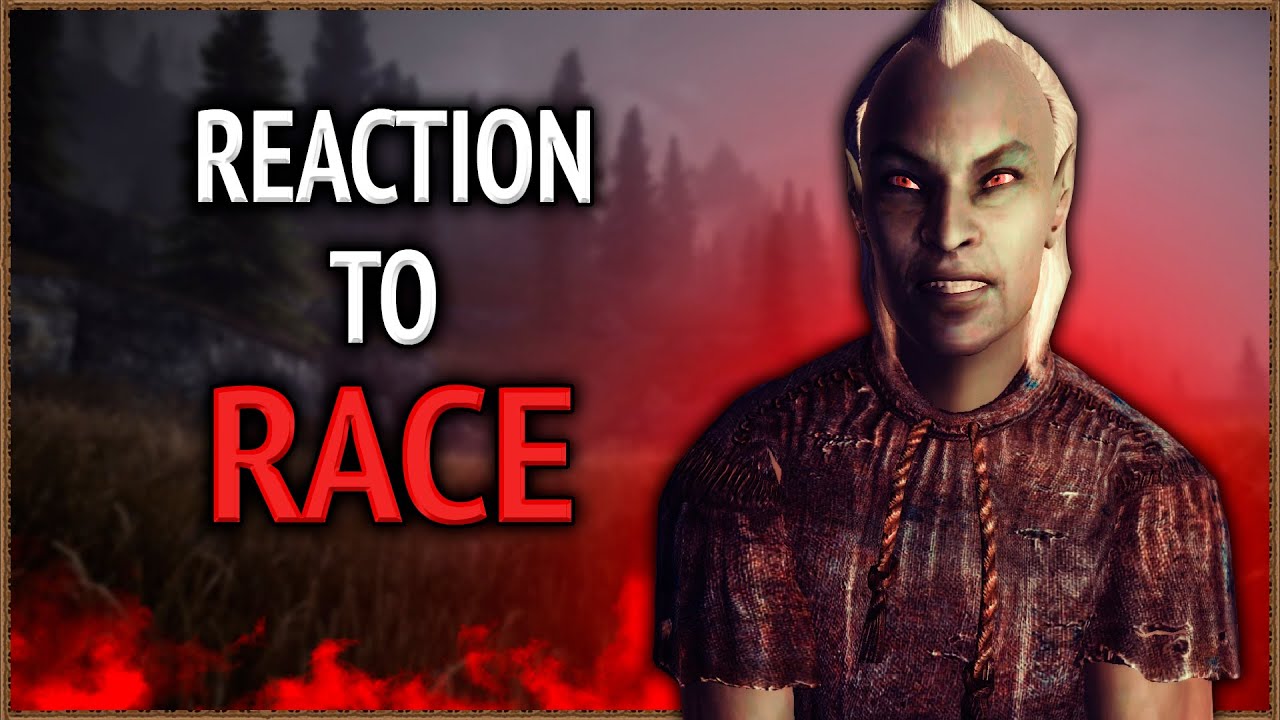 Oblivion ٠ Valen Dreth's Reaction to the Character's Race | 1/2