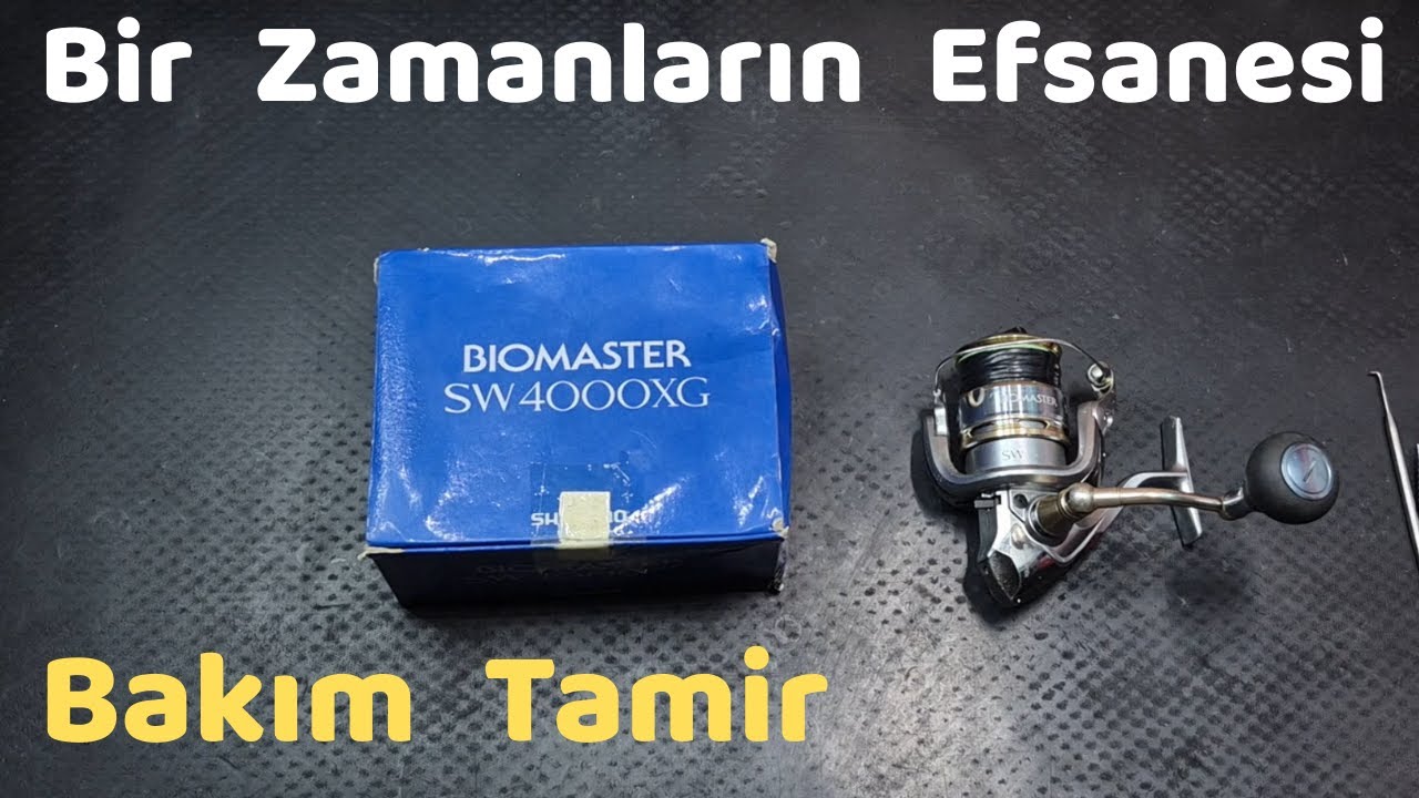 Shimano Biomaster Olta Makinesi Bakım Tamir