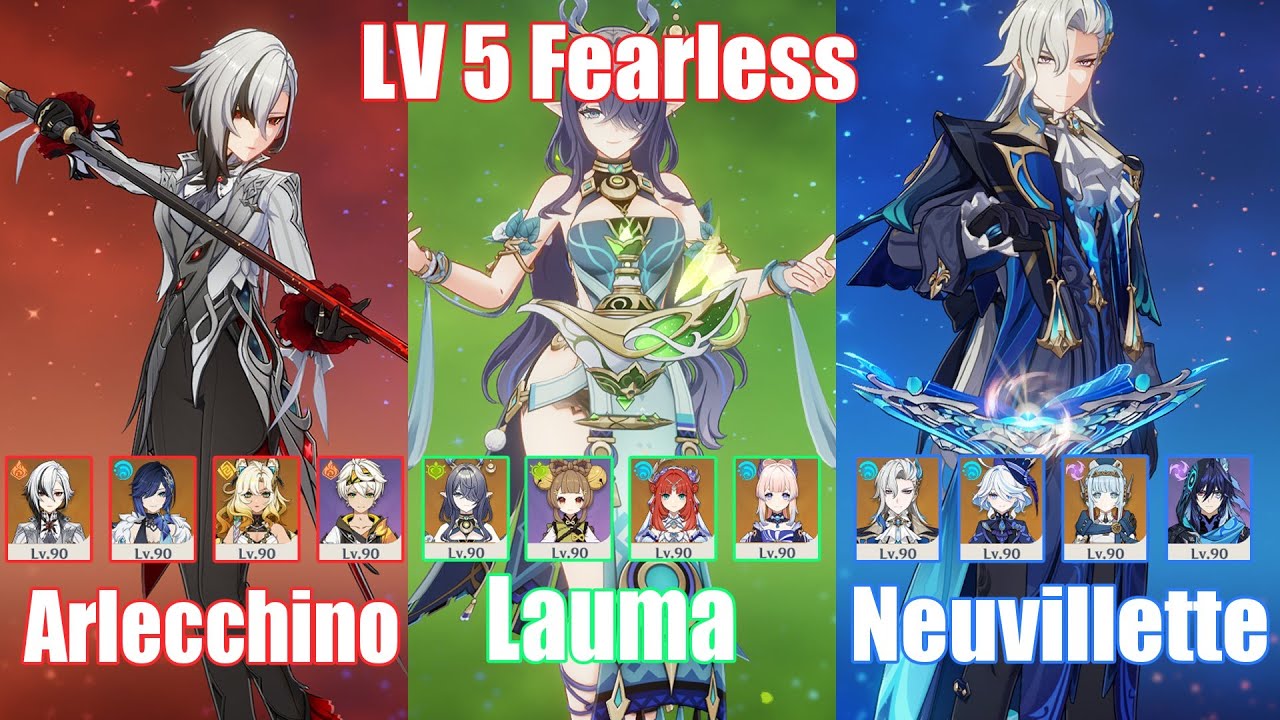 Stygian Onslaught Lv 5 Fearless | Luna I | Genshin Impact