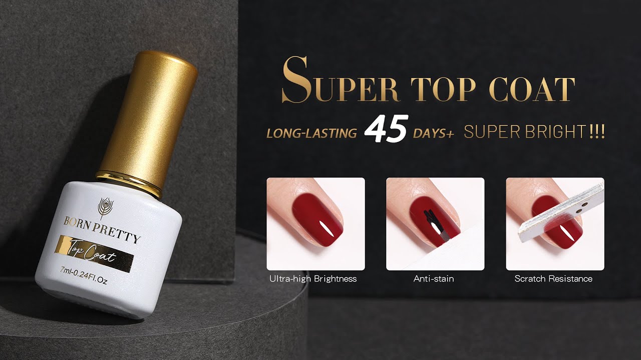 Amazing Nail Gel Super Top Coat I BORN PRETTY