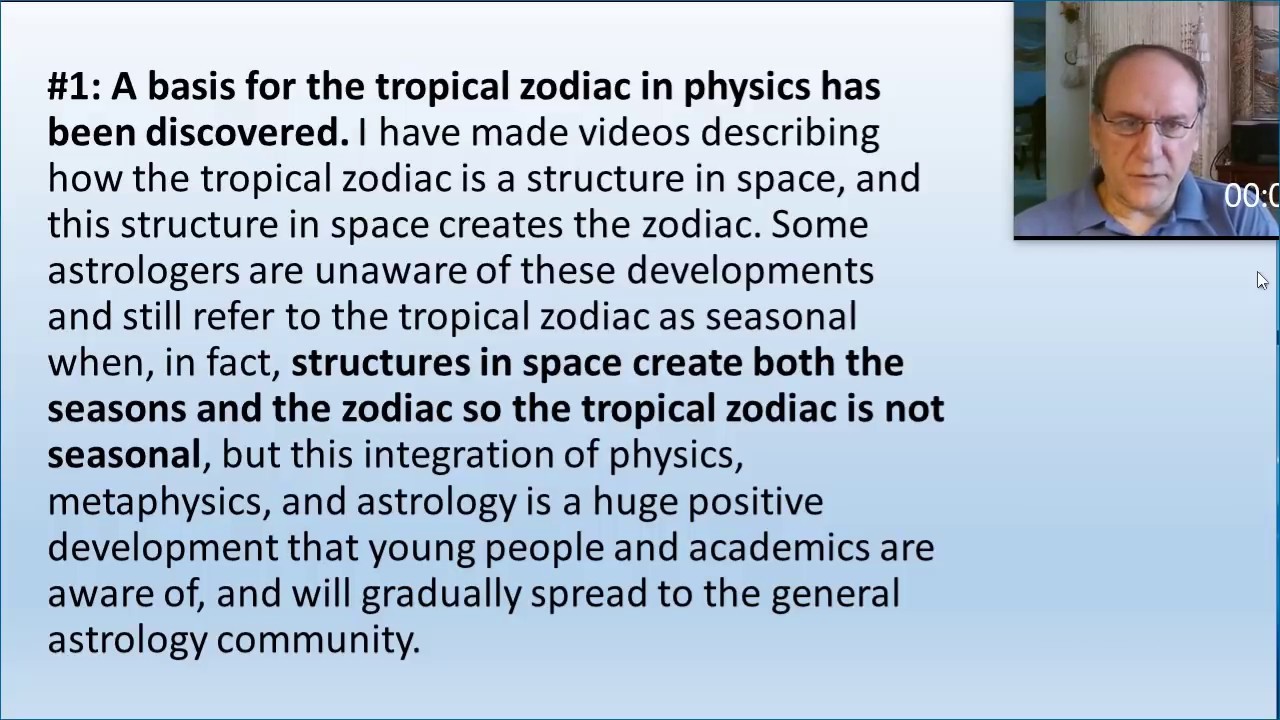 Tropical vs Sidereal Astrology: Recent Developments