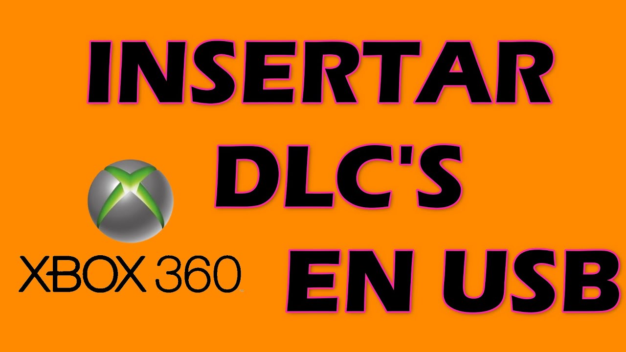 INSERTAR DLC'S EN USB O EN DISCO DURO EXTERNO (xbox 360 rgh)