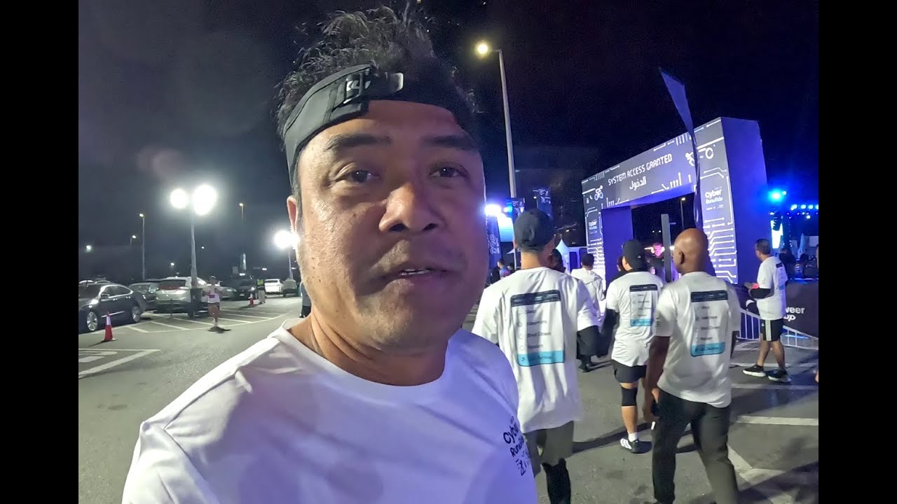 #Cyber Run & Ride in Abu Dhabi, 17 January 2026 @cyberrun ,Half Marathon 21.1 Kms Part 1/2