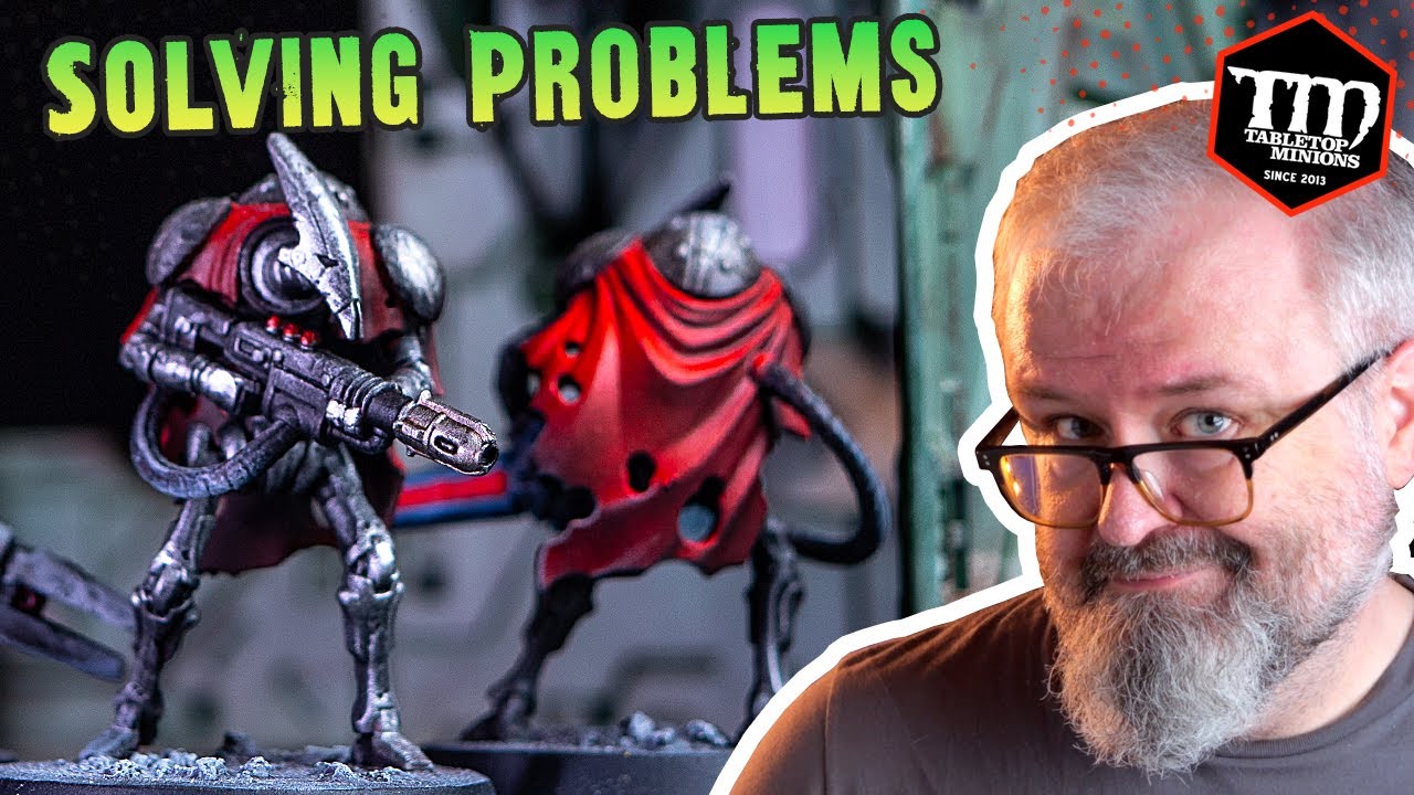 Learning How to SOLVE Miniature Painting PROBLEMS