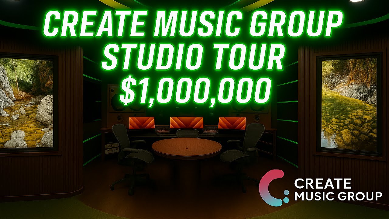 Inside Create Music Group&rsquo;s $1,000,000 Studio 🎶