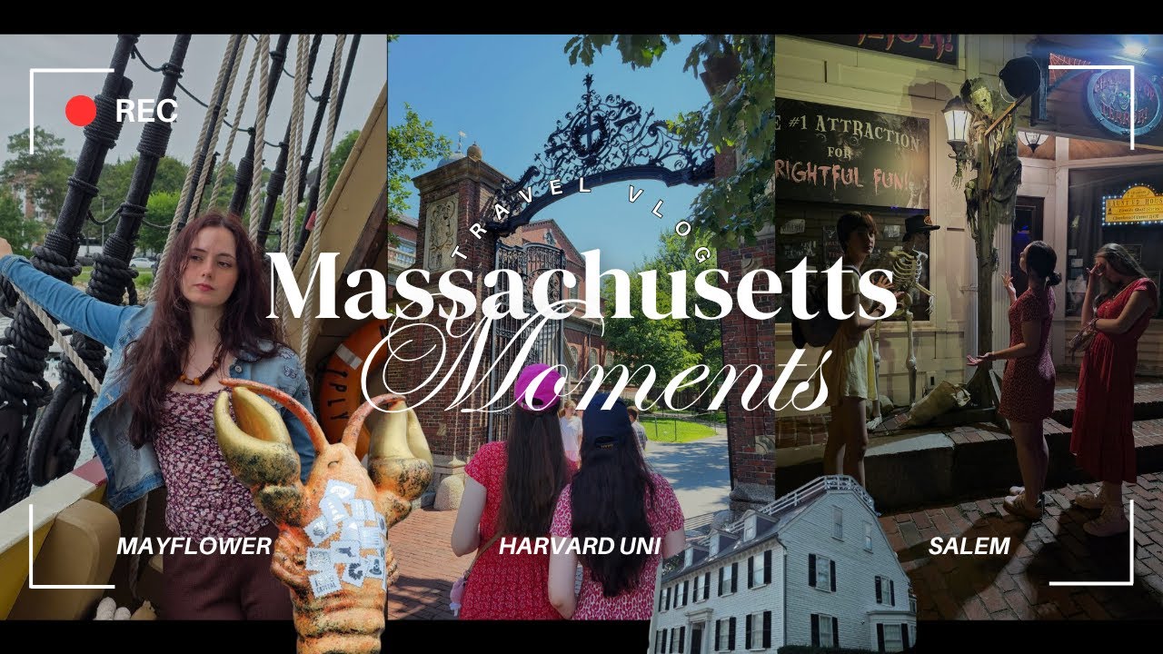 From Pilgrims to Ghosts 🦞👻 | Exploring Salem, Plymouth & Harvard University (Massachusetts vlog)