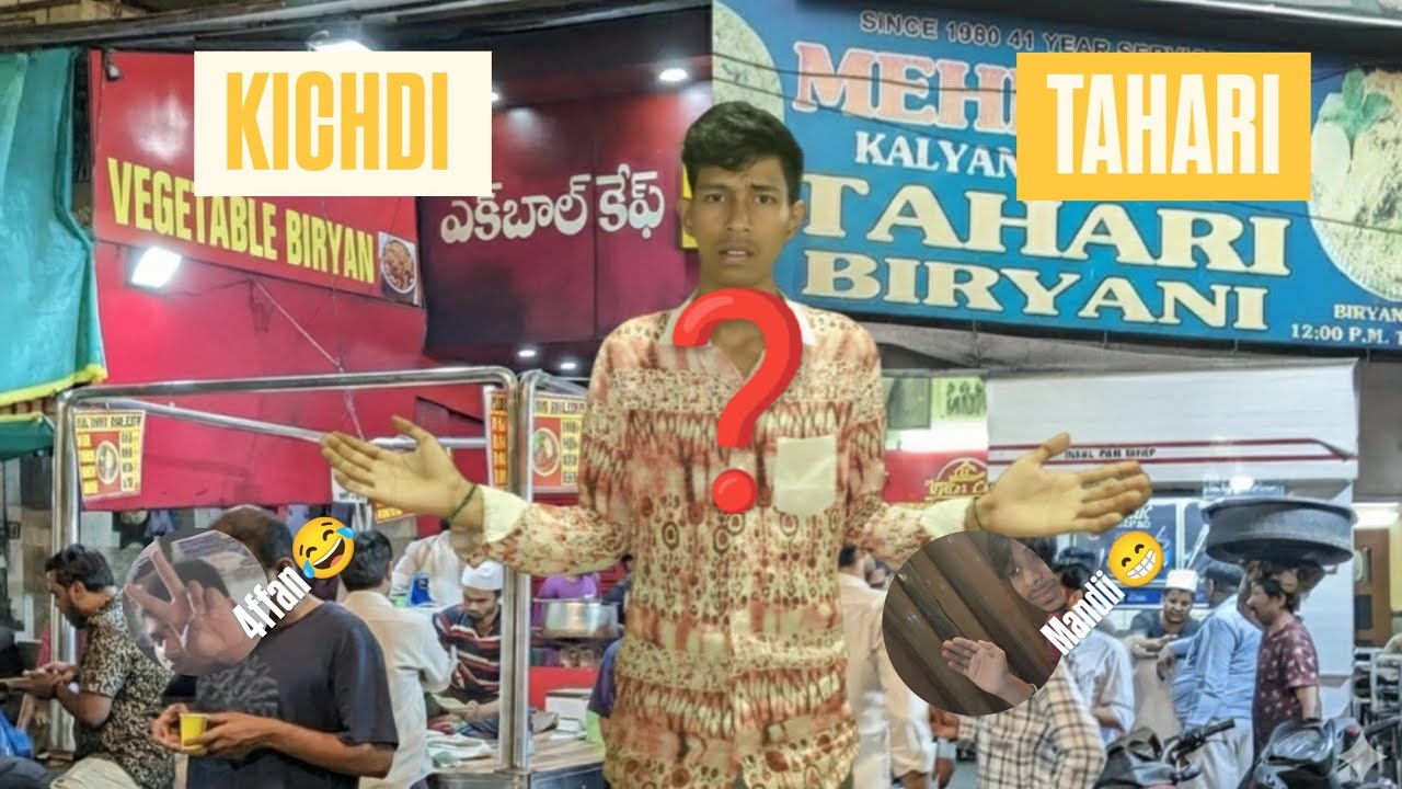 RAMDAN'S FIFTH SEHRI/KICHDI ❎ TAHARI ❎ MANDI ✅ TOUHID BE LIKE MANDI HONAAA